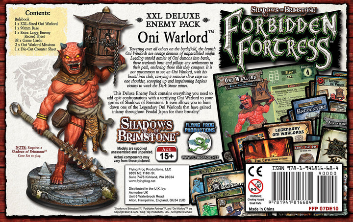 Shadows of Brimstone: Forbidden Fortress - Oni Warlord (EN)