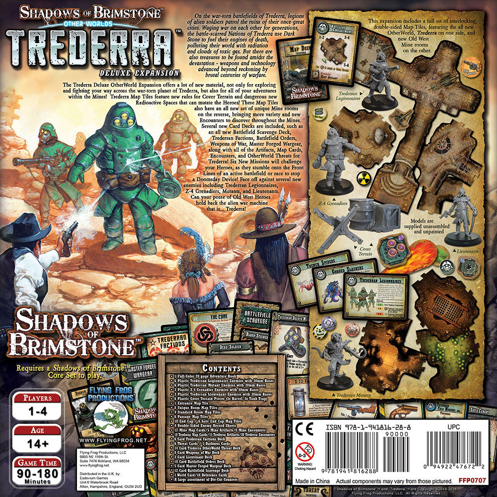 Shadows of Brimstone: Trederra (EN)