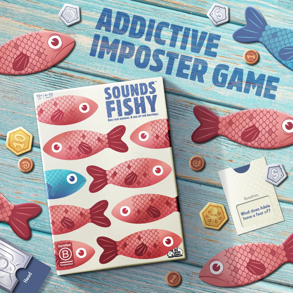 Sounds Fishy (EN) - Big Potatoe Games - Board Games