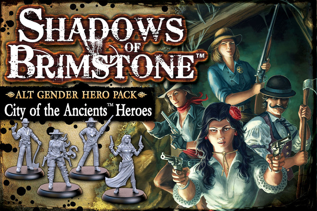 Shadows of Brimstone: City of the Ancients - Alt Gender Hero Pack (EN)