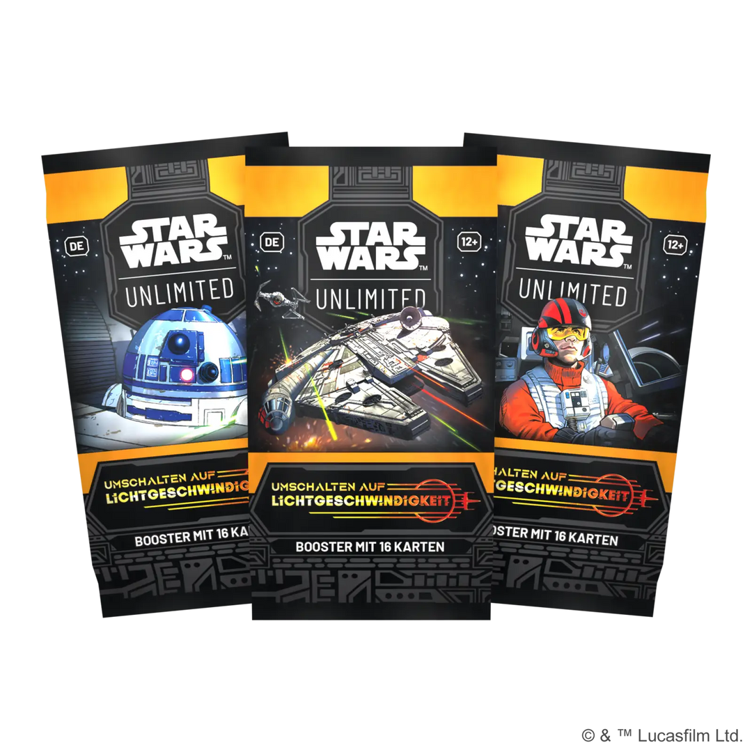 Star Wars: Unlimited - Umschalten auf Lichtgeschwindigkeit - Booster (DE) - Fantasy Flight Games - Card Games