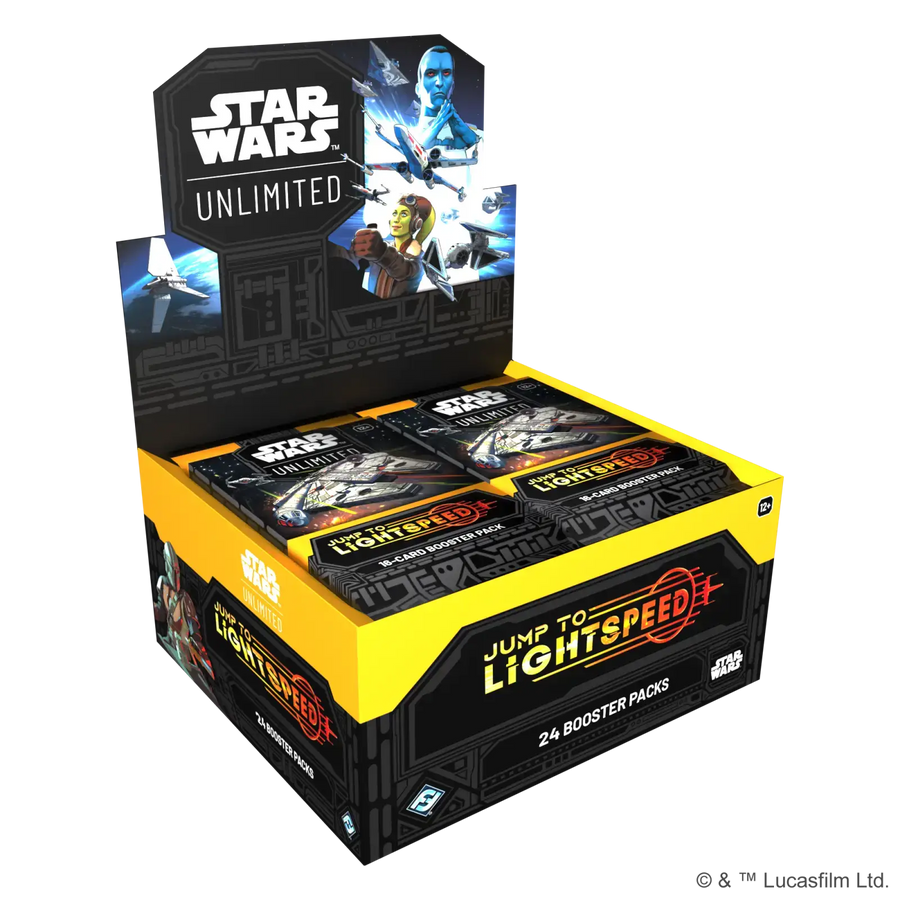 Star Wars: Unlimited - Jump to Lightspeed - Display (24 Booster) (EN) - Fantasy Flight Games - Card Games
