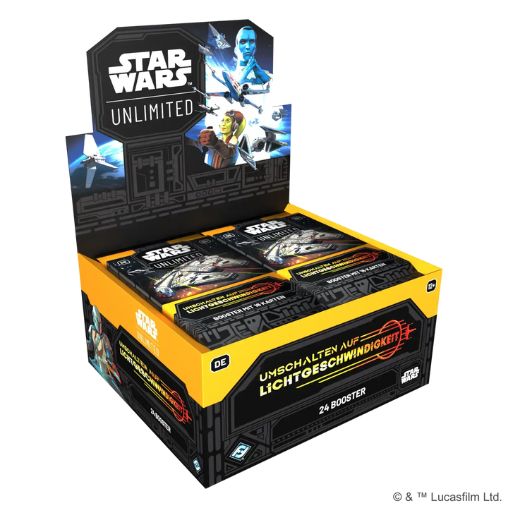 Star Wars: Unlimited - Umschalten auf Lichtgeschwindigkeit - Display (24 Booster) (DE) - Fantasy Flight Games - Card