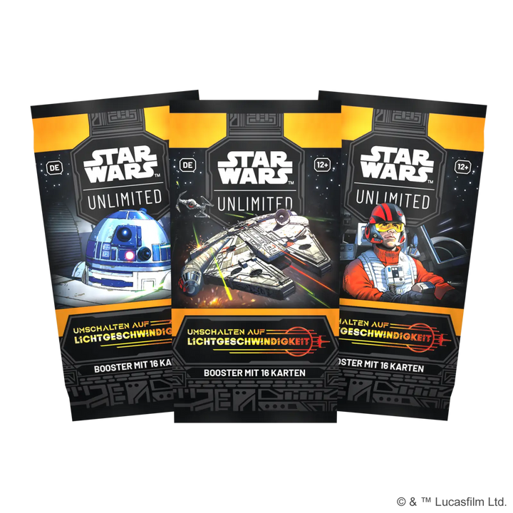 Star Wars: Unlimited - Umschalten auf Lichtgeschwindigkeit - Display (24 Booster) (DE) - Fantasy Flight Games - Card