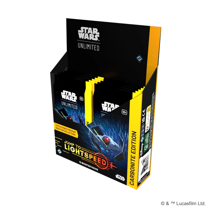 Star Wars: Unlimited - Jump to Lightspeed - Carbonite Display (12 Booster) (EN) - Fantasy Flight Games - Card Games