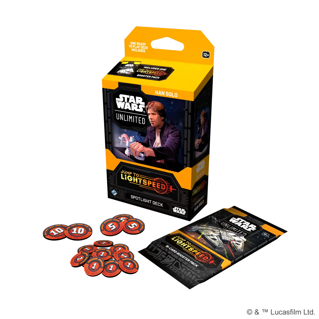 Star Wars: Unlimited - Jump to Lightspeed - Spotlight Starter Deck - Han Solo (EN) - Fantasy Flight Games - Card Games