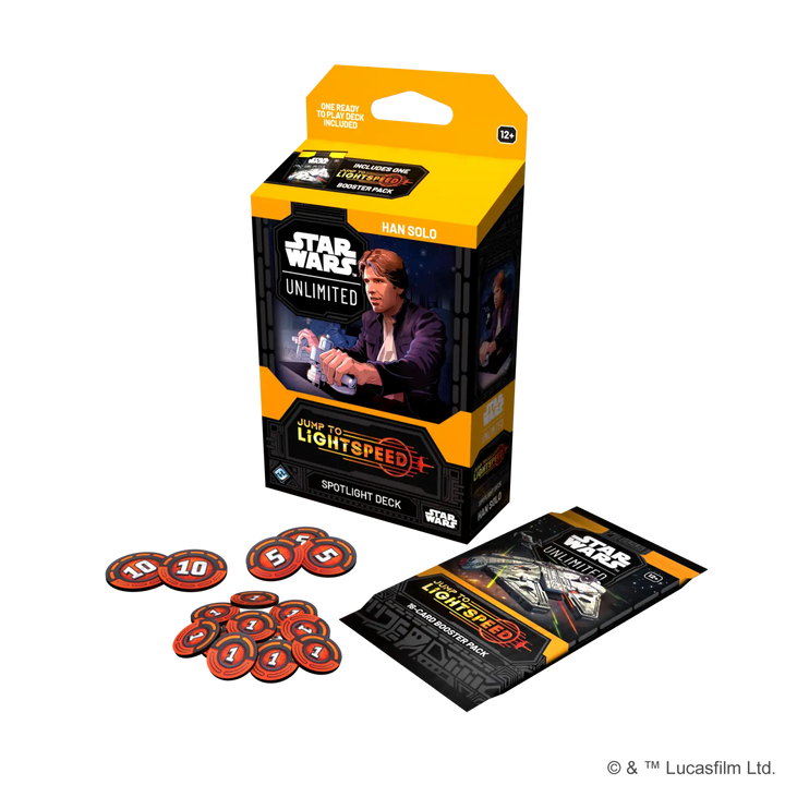 Star Wars: Unlimited - Jump to Lightspeed - Spotlight Starter Deck - Han Solo (EN) - Fantasy Flight Games - Card Games