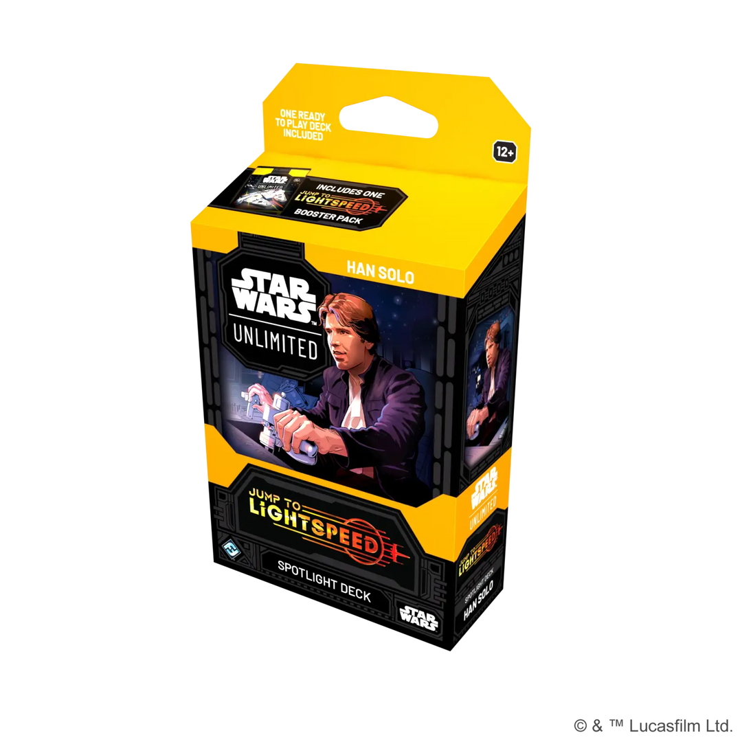 Star Wars: Unlimited - Jump to Lightspeed - Spotlight Starter Deck - Han Solo (EN) - Fantasy Flight Games - Card Games