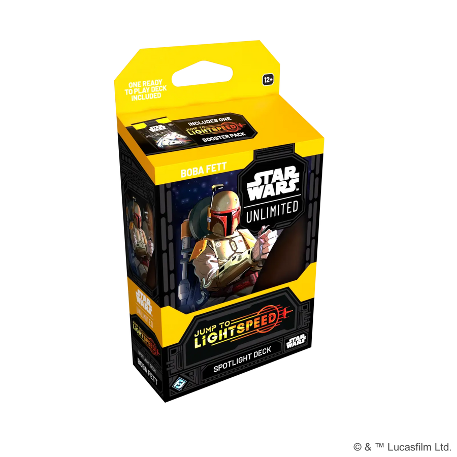 Star Wars: Unlimited - Jump to Lightspeed - Spotlight Starter Deck - Boba Fett (EN) - Fantasy Flight Games - Card Games