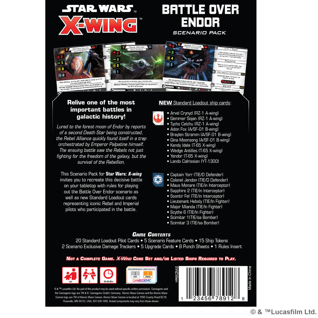 Star Wars X-Wing: Second Edition - Battle over Endor (EN)
