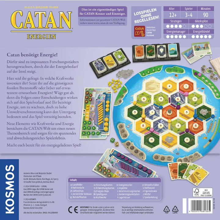 Catan: Energien (DE) - Kosmos - Board Games