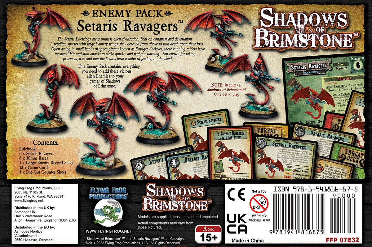 Shadows of Brimstone: Setaris Ravagers (EN)