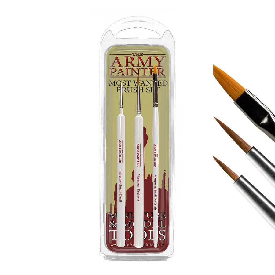 The Army Painter: Brush Set - Most Wanted - The Army Painter - Accessories
