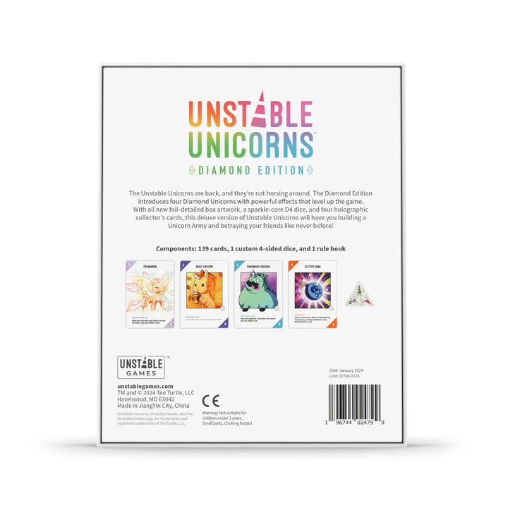 Unstable Unicorns: Diamond Edition (EN) - TeeTurtle - Board Games
