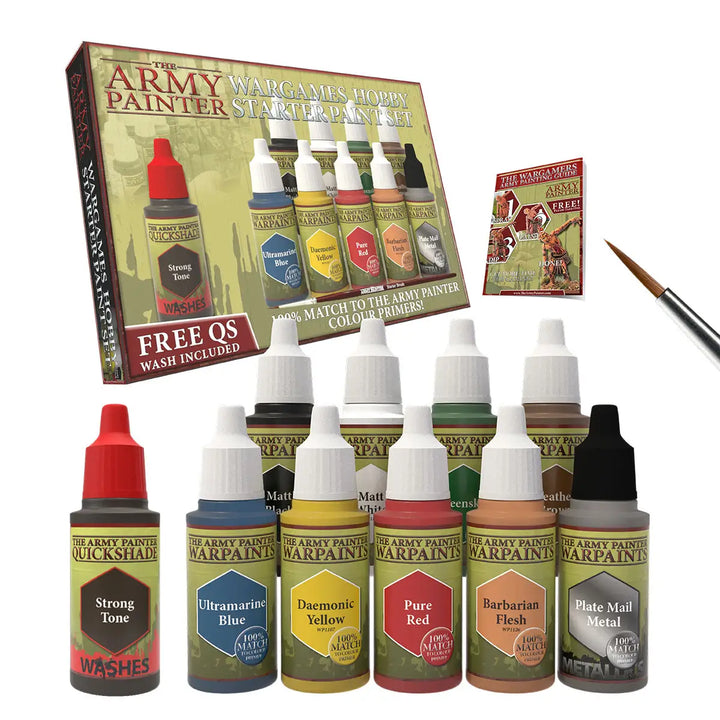The Army Painter: Wargames Hobby Starter Paint Set - The Army Painter - Accessories