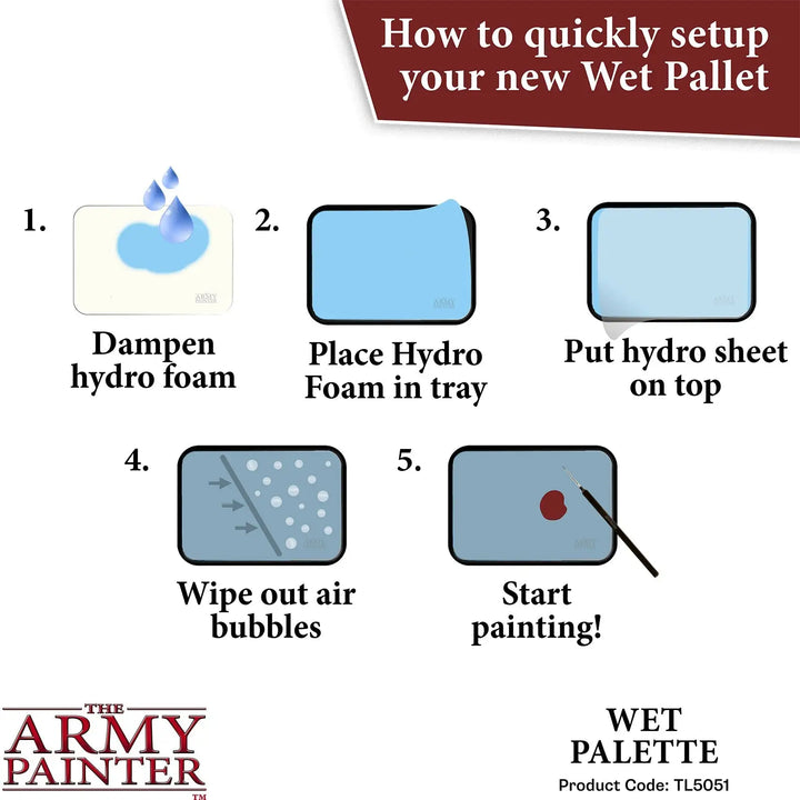 The Army Painter: Wet Palette - The Army Painter - Accessories
