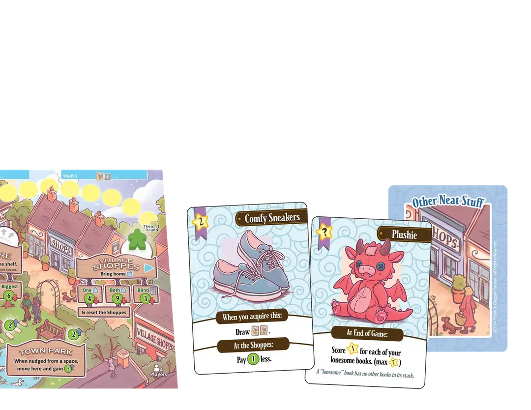 A Place for all my Books (EN) - Smirk & Dagger Games - Board Games