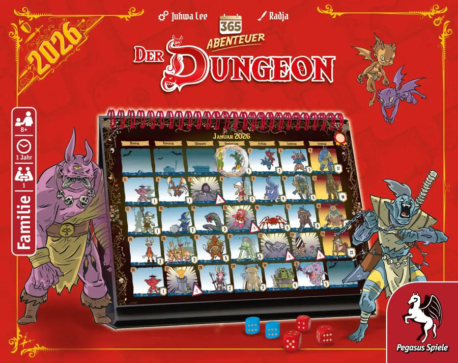 Abenteuer 365: Der Dungeon 2026 (DE) Sorry We Are French Board Games