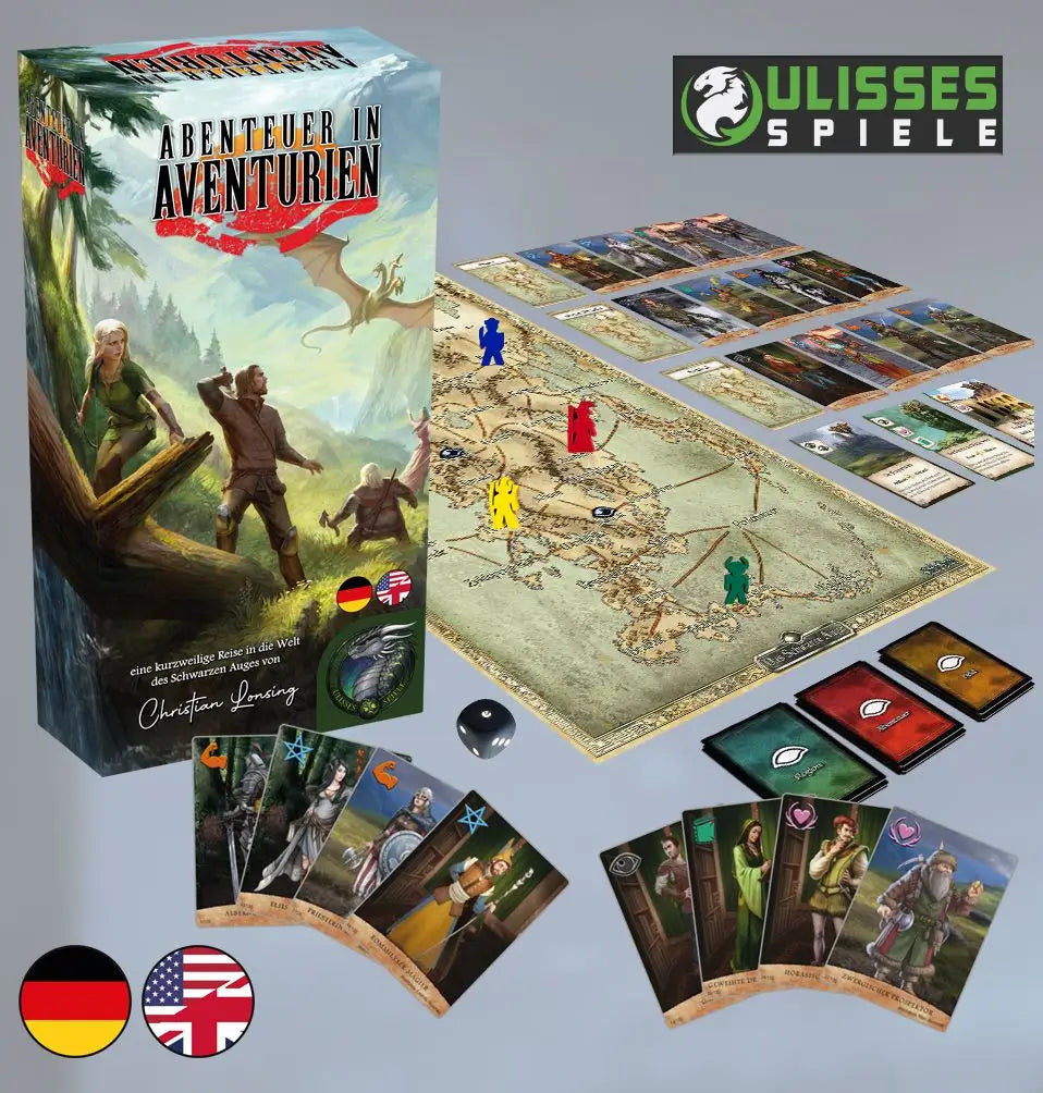 Abenteuer in Aventurien (DE) Ulisses Spiele Board Games