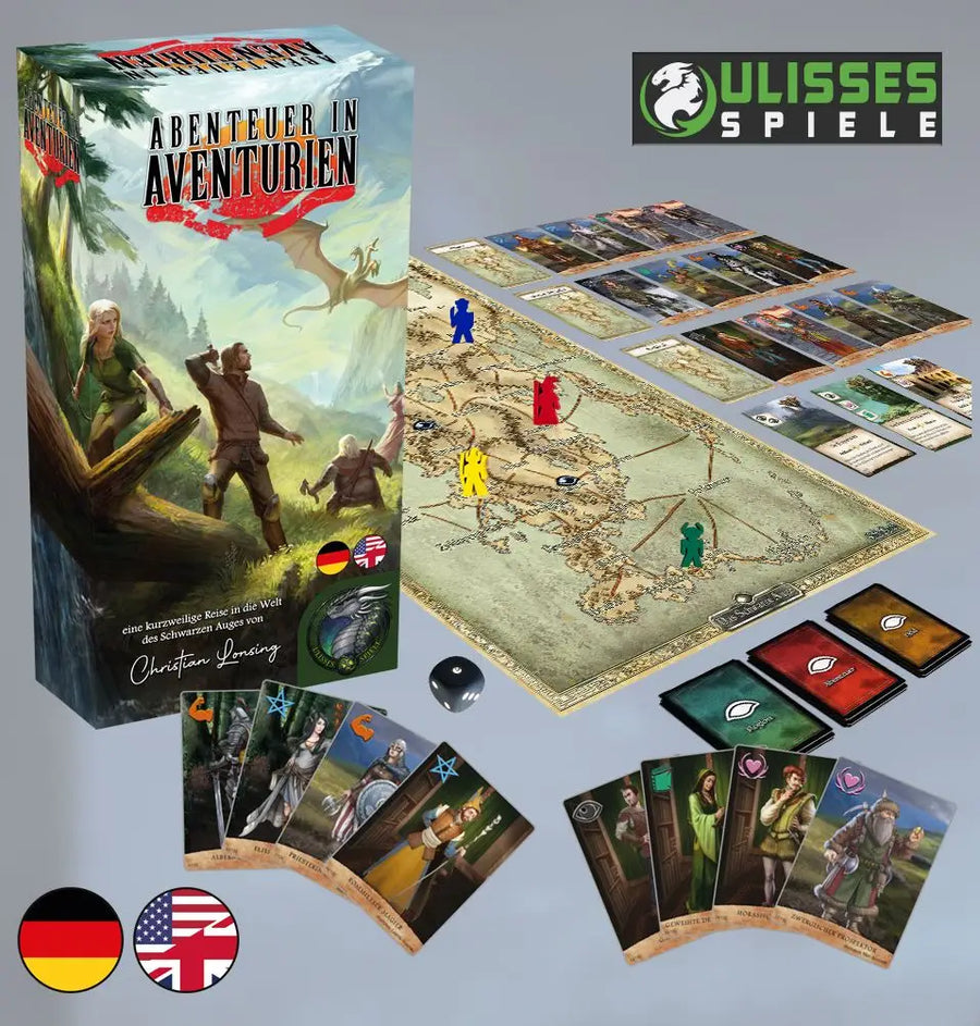 Abenteuer in Aventurien (DE) Ulisses Spiele Board Games