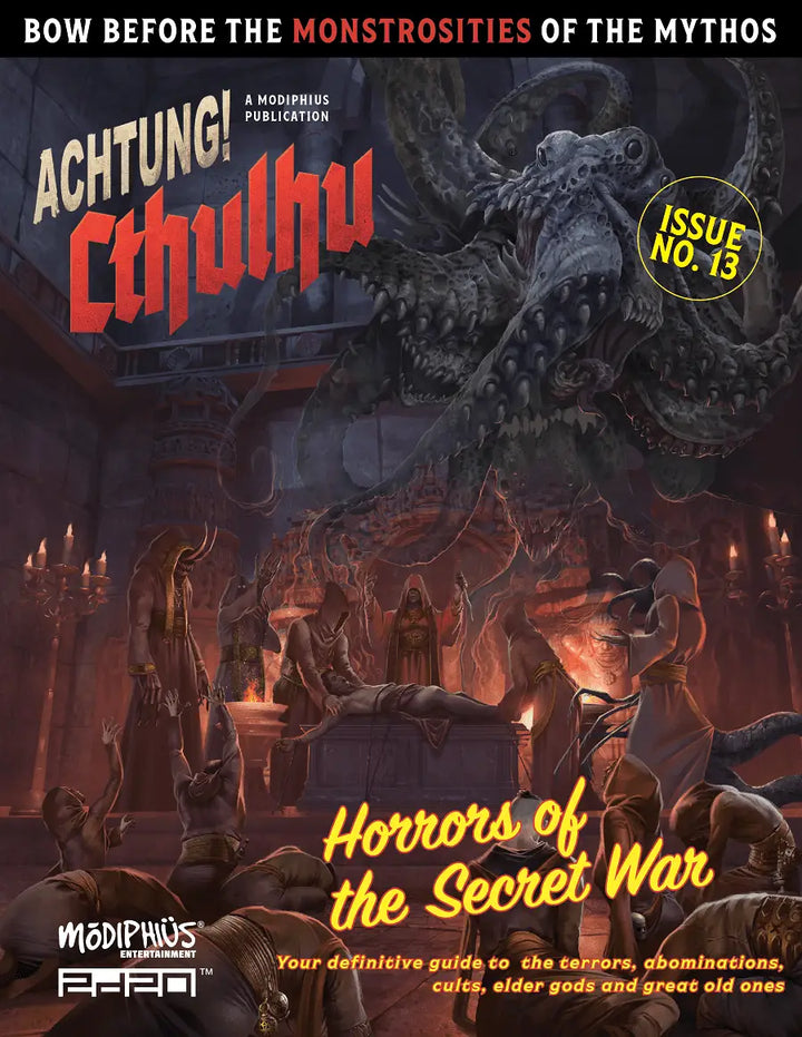 Achtung! Cthulhu 2d20: Horrors of the Secret War (EN) - Modiphius Entertainment - Roleplaying Games