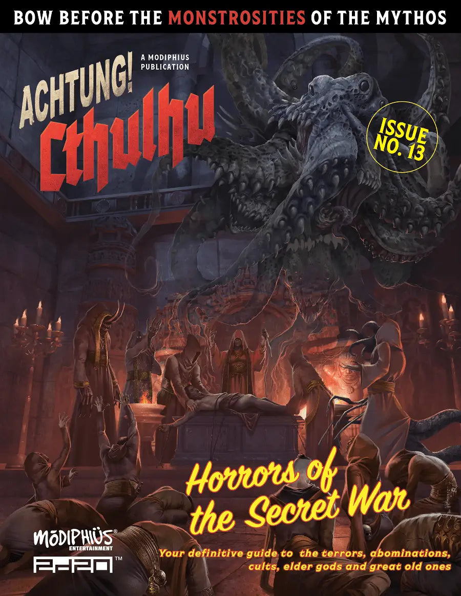 Achtung! Cthulhu 2d20: Horrors of the Secret War (EN) - Modiphius Entertainment - Roleplaying Games