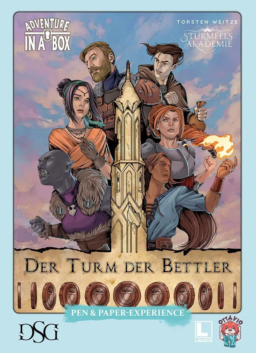 Adventure in a Box: Sturmfels Akademie - Der Turm der Bettler (DE) - Ottavio (Ulisses) - Board Games