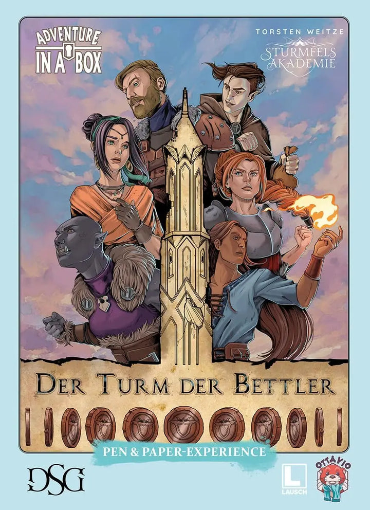Adventure in a Box: Sturmfels Akademie - Der Turm der Bettler (DE) - Ottavio (Ulisses) - Board Games