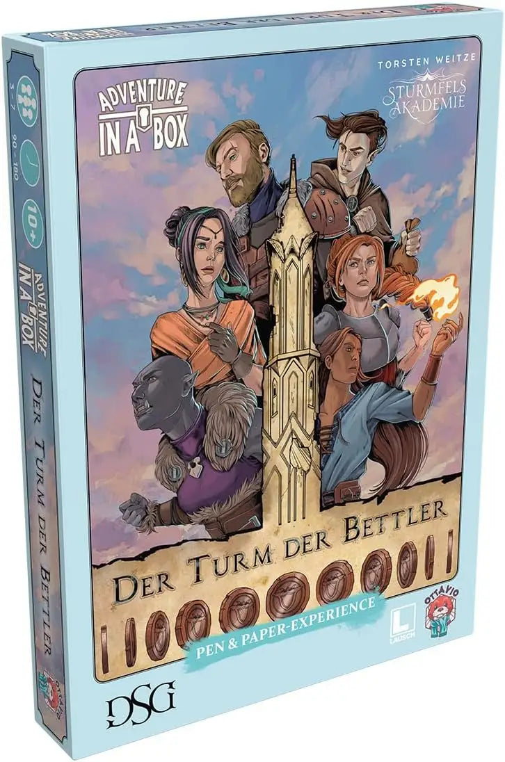 Adventure in a Box: Sturmfels Akademie - Der Turm der Bettler (DE) - Ottavio (Ulisses) - Board Games