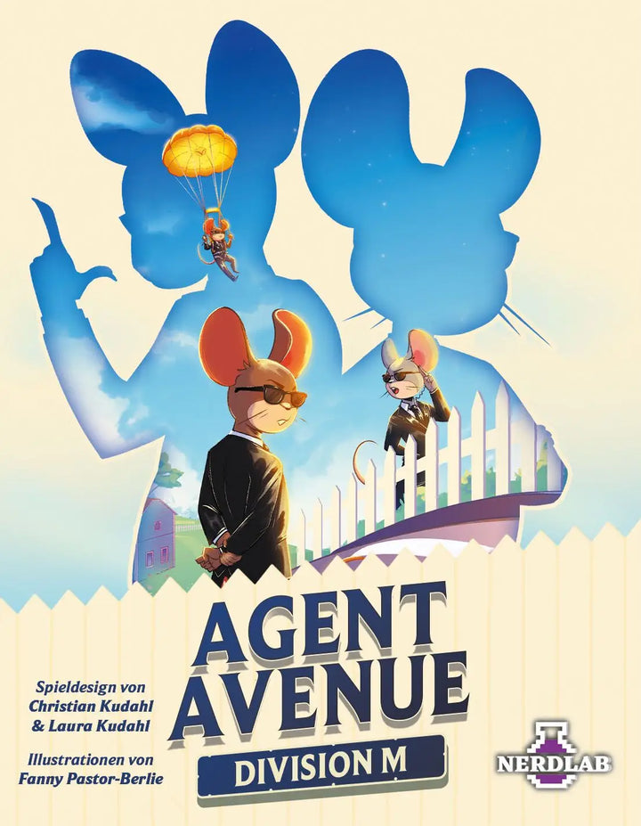 Agent Avenue: Division M (DE) - Nerdlab - Board Games