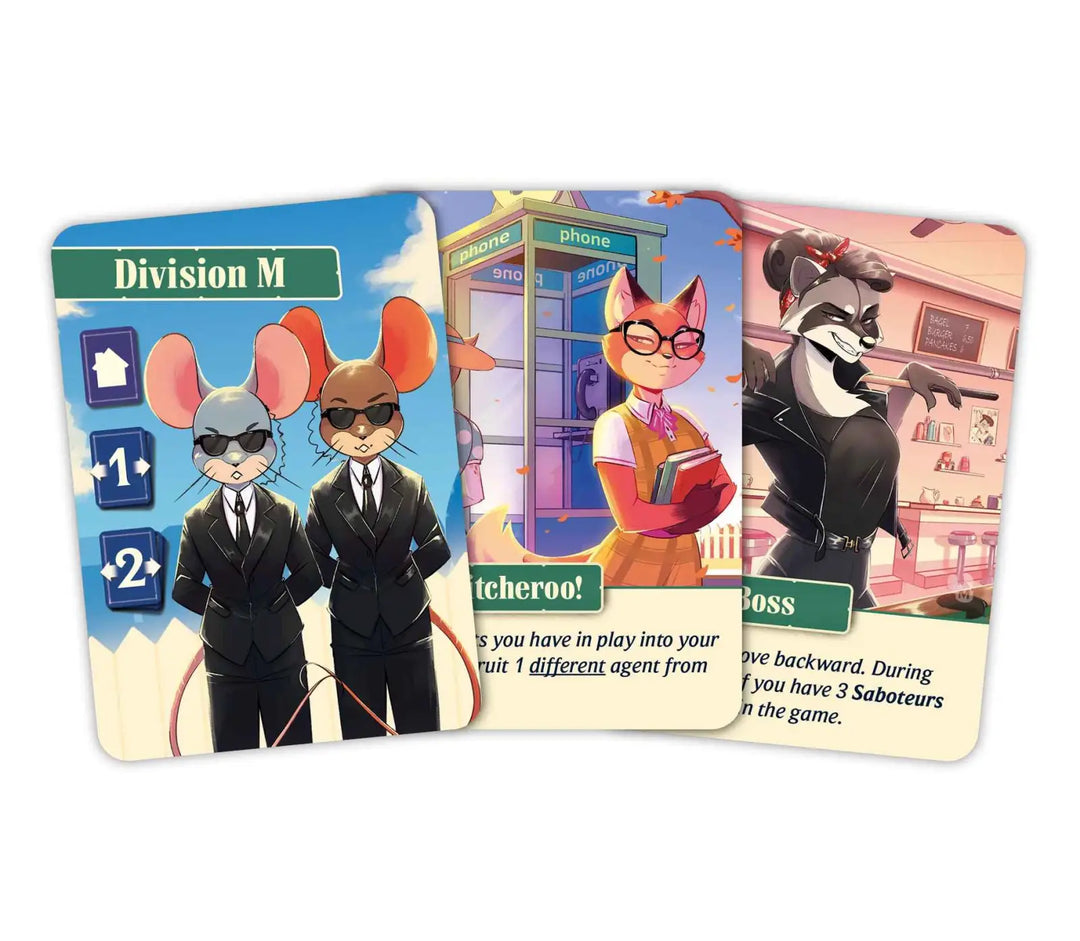 Agent Avenue: Division M (DE) - Nerdlab - Board Games