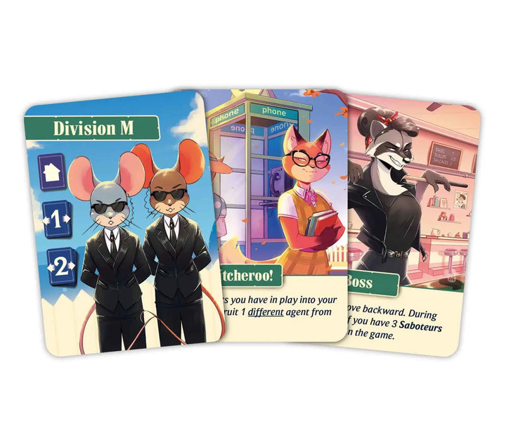 Agent Avenue: Division M (DE) - Nerdlab - Board Games