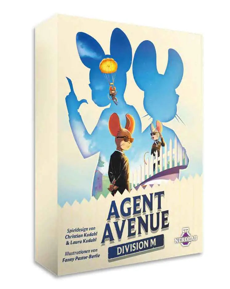 Agent Avenue: Division M (DE) - Nerdlab - Board Games