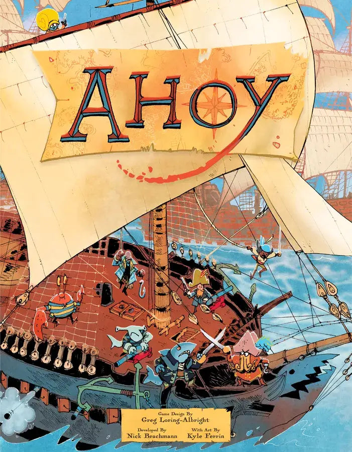Ahoy (EN) - Leder Games - Board Games