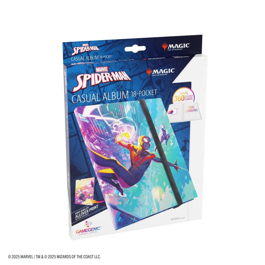Album: Magic: The Gathering - Marvel’s Spider-Man - 18 Pocket - Spider-Man/Spider-Gwen - Gamegenic - Accessories