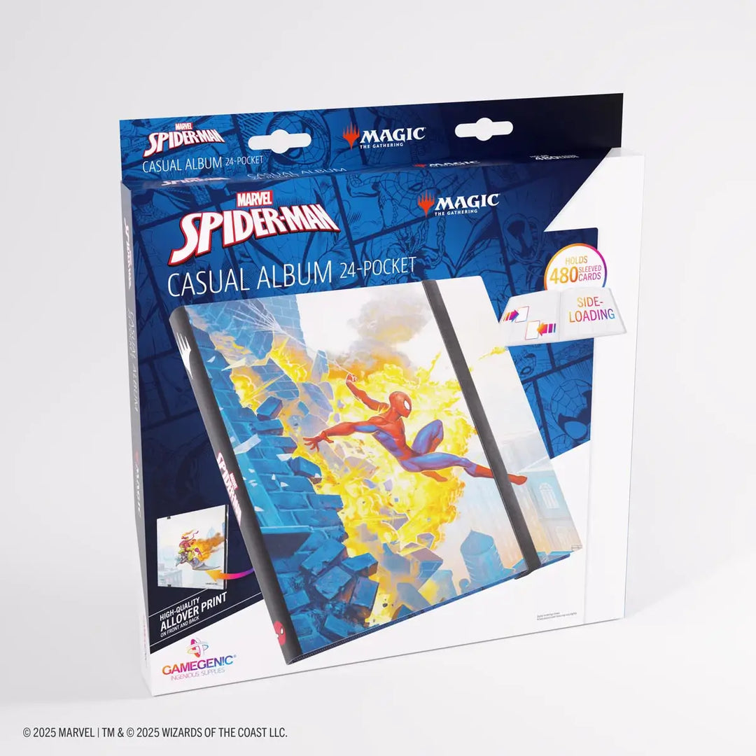 Album: Magic: The Gathering - Marvel’s Spider-Man - 24-Pocket - Spider-Man/Green Goblin - Gamegenic - Accessories