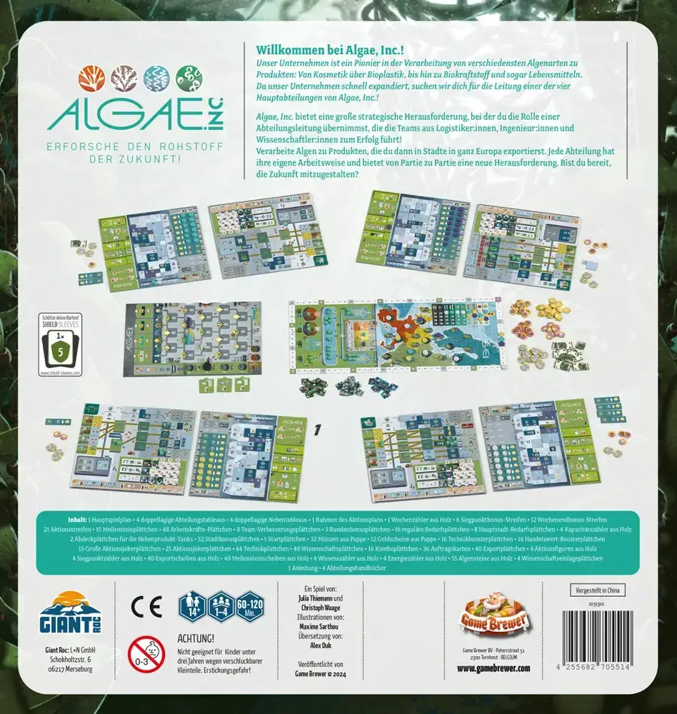 Algae Inc. (DE) - Giant Roc - Board Games