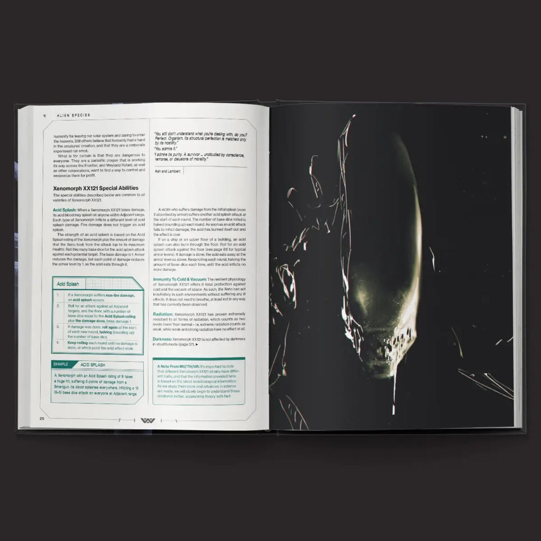 Alien RPG: Evolved Edition - Core Rulebook (EN) – WellPlayed.ch