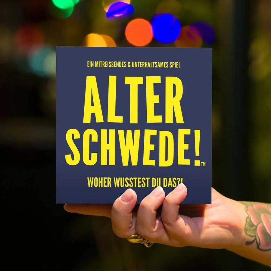 Alter Schwede!: Woher wusstest du das!? (DE) - Kylskåpspoesi AB - Board Games