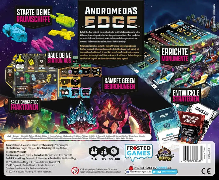 Andromeda’s Edge (DE) - Frosted Games - Board Games