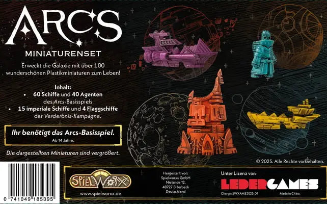 Arcs: Miniaturenset (DE) - Spielworxx - Board Games