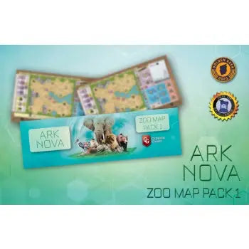 Ark Nova: Zoo Map Pack (EN) - Capstone Games - Board Games