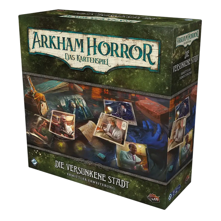 Arkham Horror: Das Kartenspiel - Die versunkene Stadt - Ermittler Erweiterung (DE) - Fantasy Flight Games - Card Games