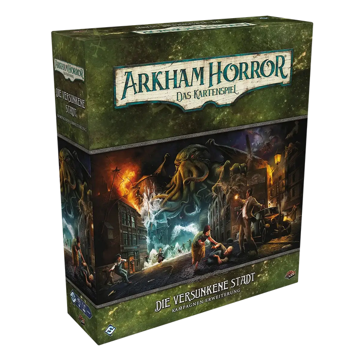 Arkham Horror: Das Kartenspiel - Die versunkene Stadt - Kampagnen Erweiterung (DE) - Fantasy Flight Games - Card Games