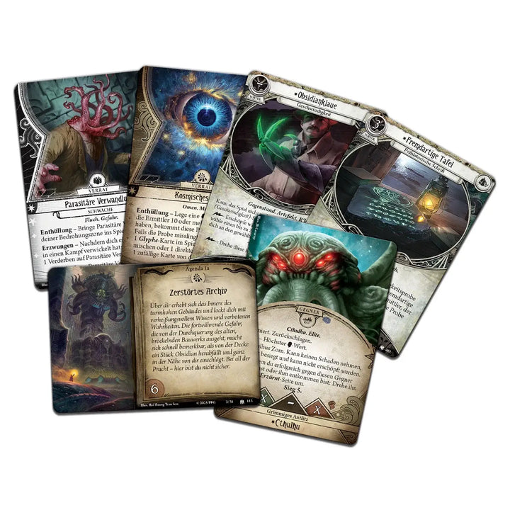 Arkham Horror: Das Kartenspiel - Die versunkene Stadt - Kampagnen Erweiterung (DE) - Fantasy Flight Games - Card Games