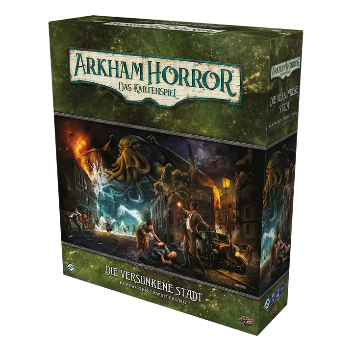 Arkham Horror: Das Kartenspiel - Die versunkene Stadt - Kampagnen Erweiterung (DE) - Fantasy Flight Games - Card Games