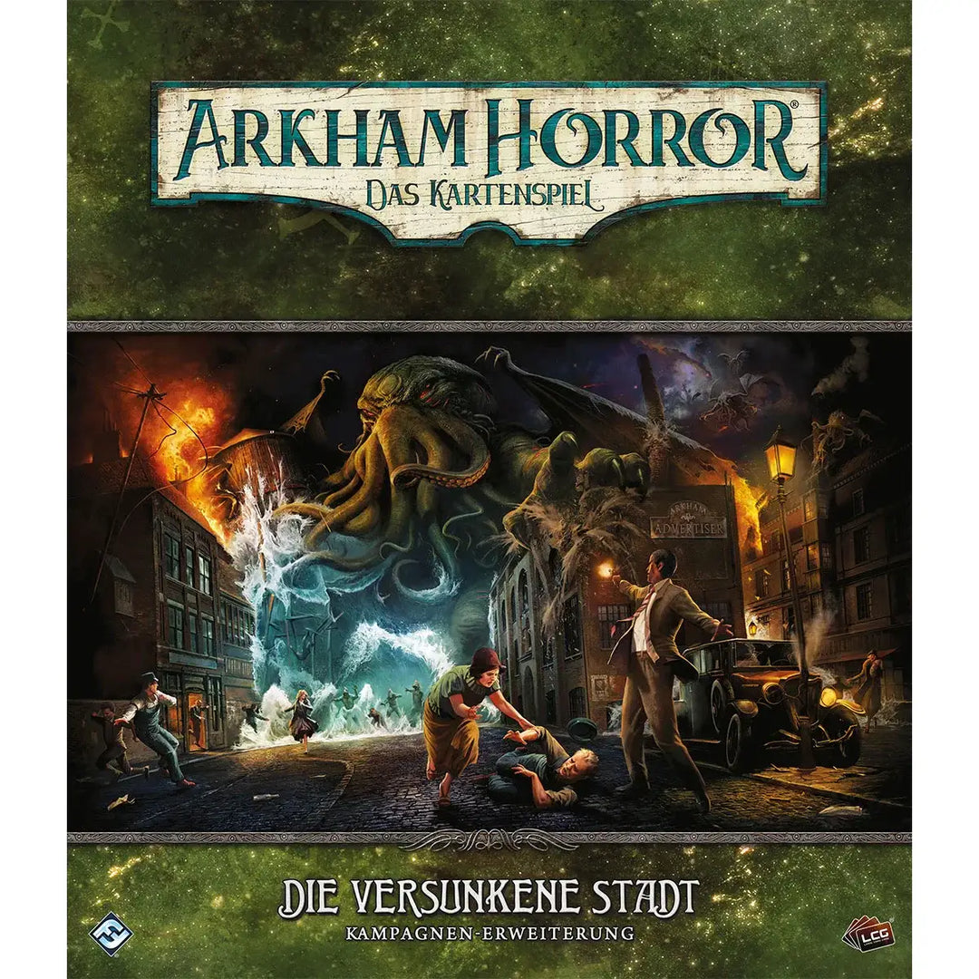 Arkham Horror: Das Kartenspiel - Die versunkene Stadt - Kampagnen Erweiterung (DE) - Fantasy Flight Games - Card Games