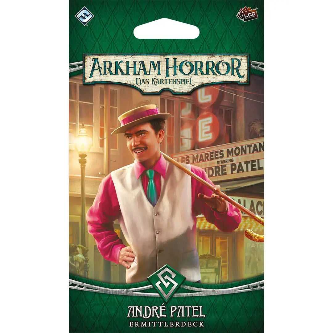 Arkham Horror: Das Kartenspiel – Ermittlerdeck - André Patel (DE) - Fantasy Flight Games - Board Games