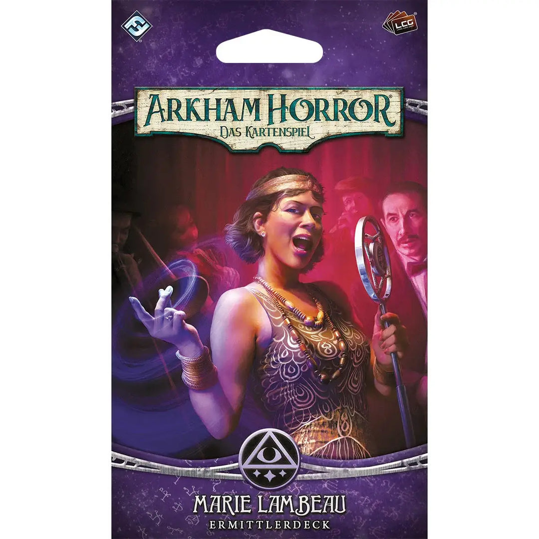 Arkham Horror: Das Kartenspiel – Ermittlerdeck - Marie Lambeau (DE) - Fantasy Flight Games - Board Games