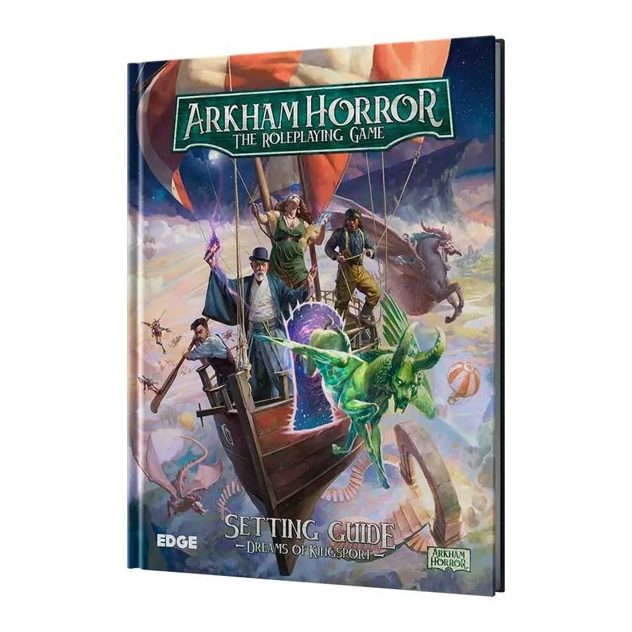Arkham Horror RPG: Setting Guide - Dreams of Kingsport (EN) - Edge Studios - Roleplaying Games